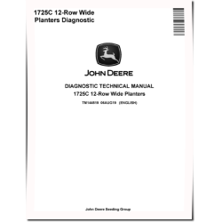 1725C 12 Row Planters Diagnostic Manual (TM144519)