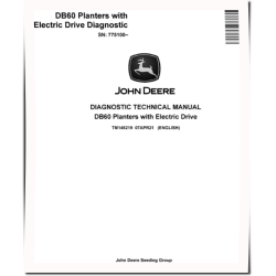 DB60 Planters with Electric Drive (SN. from 775100) Diagnostic Manual (TM145219)