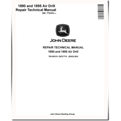 1890 and 1895 No-Till Air Drills (SN. from 775101) Repair Manual (TM145319)