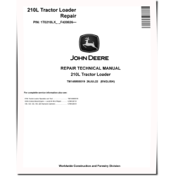 210L (SN. from F420826) Tractor Loaders Repair Manual (TM14589X019)