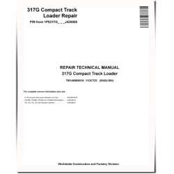 317G (SN from J435000) Compact Track Loaders Repair Manual (TM14698X019)