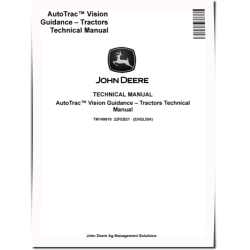 AutoTrac™ Vision Guidance – Tractors Technical Manual (TM149919)