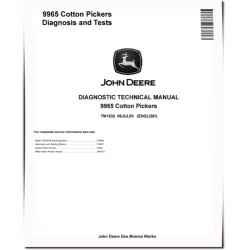 9965 Cotton Pickers Diagnostic Manual (TM1532)