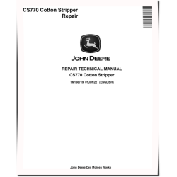 CS770 Cotton Strippers Repair Manual (TM156719)