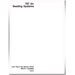 787 Air Seeding Systems Technical Manual (TM1577)