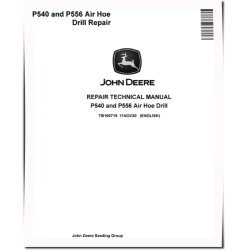 P540 and P556 Air Hoe Drills Repair Manual (TM160719)