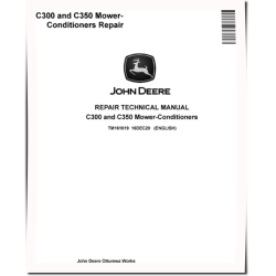 C300 and C350 Mower-Conditioners Repair Manual (TM161619)