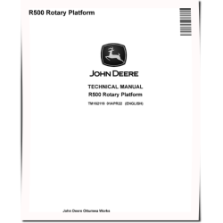 R500 Rotary Platforms Technical Manual (TM162119)