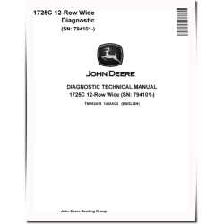 1725C 12-Row Planters (SN: 794101-) Diagnostic Manual (TM163419)