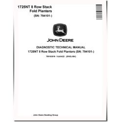 1725NT 8 Row Stack Fold Planters Planters (SN: 794101-) Diagnostic Manual (TM163519)