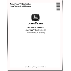 AutoTrac™ Controller 260 Technical Manual (TM164319)