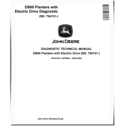 DB60 (SN: 794101-) Planters with Electric Drive Diagnostic Manual (TM167619)