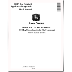 800R Dry Nutrient Applicators (North America) Diagnostic Manual (TM169819)