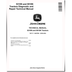 5310N and 5510N Tractors Diagnostic and Repair Technical Manual (TM1717)