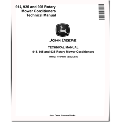 915, 925 and 935 Rotary Mower-Conditioners Technical Manual (TM1727)