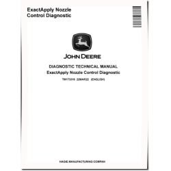 ExactApply Nozzle Control Systems Diagnostic Manual (TM173319)