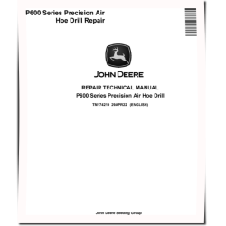 P660, P670, P680 and P690 Precission Air Hoe Drills Repair Manual (TM174219)