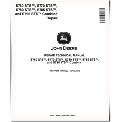 S760 STS, S770 STS, S780 STS, S785 STS and S790 STS Combines Repair Manual (TM177919)