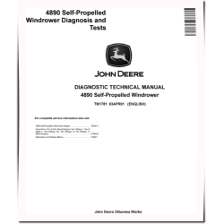 4890 Self-Propelled Windrowers Diagnostic Manual (TM1781)