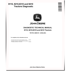 8110, 8210, 8310 and 8410 Tractors Diagnostic Manual (TM1796)