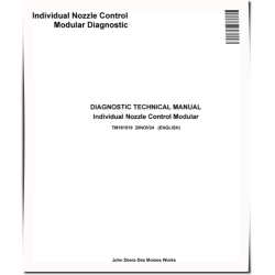 Individual Nozzle Control Modular System Diagnostic Technical Manual (TM191519)