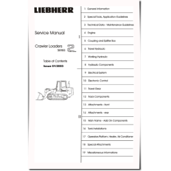 655C, 755C, Liebherr 622 and 632 Crawler Loaders Service Manual (TM1945)