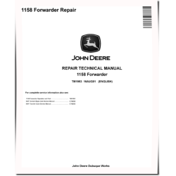 1158 Wheeled Forwarders Repair Manual (TM1953)