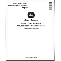 8120, 8220, 8320, 8420 and 8520 Tractors Repair Manual (TM1970)