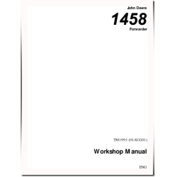 1458 (SN: 002001-) Forwarders Workshop Manual (TM1993)