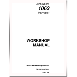 1063 Harvesters Workshop Manual (TM1997)