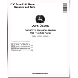 1790 Front-Fold Planters (SN. up to 705100) Diagnostic Manual (TM2059)