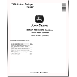 7460 Cotton Strippers Repair Manual (TM2103)