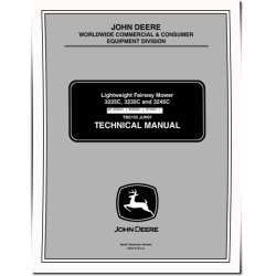 3225C, 3235C and 3245C Lightweight Fairway Mowers set of Service Manuals (TM2105)