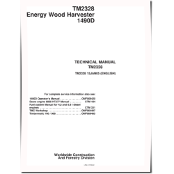 1490D Energy Wood Harvesters Technical Manual (TM2328F)
