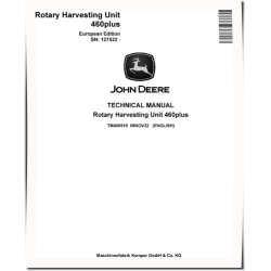 460plus (SN. from 127522) Rotary Harvesting Units (European Edition) Technical Manual (TM405519)