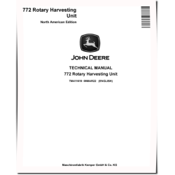 772 Rotary Harvesting Units (North American Edition) Technical Manual (TM411619)