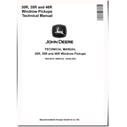 30R, 35R and 46R Windrow Pickups Technical Manual (TM415219)