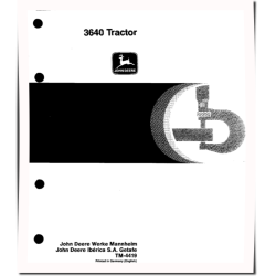 3640 Tractors Technical Manual (TM4419)