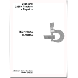 2155 and 2355N Tractors Repair Manual (TM4435)