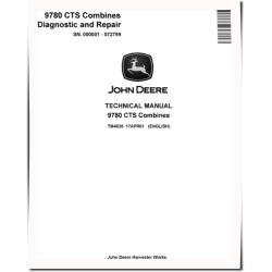 9780 CTS (SN: 000001-072799) Combines Technical Manual (TM4635)