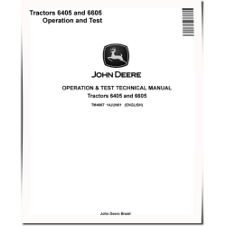 6405 and 6605 Tractors Operation and Test Manual (TM4867)