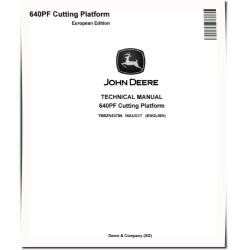 640PF Cutting Platforms (European Edition) Technical Manual (TM5ZN53786)