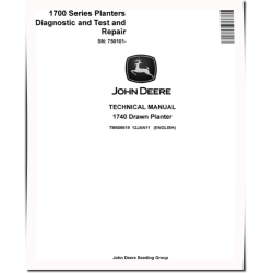 1740 Drawn Planters (SN: 750101-) Technical Manual (TM606619)