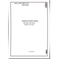 5415, 5615 and 5715 Tractors Diagnostic Manual (TM606819)