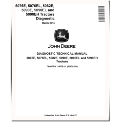 5076E, 5076EL, 5082E, 5090E, 5090EH and 5090EL Tractors Diagnostic Manual (TM607519)