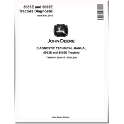 5083E and 5093E Tractors (from Feb.2015) Diagnostic Manual (TM608919)