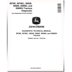 5076E, 5076EL, 5082E, 5090E, 5090EH and 5090EL Tractors (MY16-21) Diagnostic Manual (TM609519)