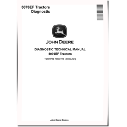 5076EF Tractors Diagnostic Manual (TM609719)
