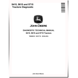 5415, 5615 and 5715 Tractors Diagnostic Manual (TM609819)
