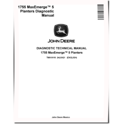 1755 MaxEmerge™ 5 Planters Diagnostic Manual (TM610119)
